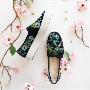 Keds Rifle Paper Co triple decker